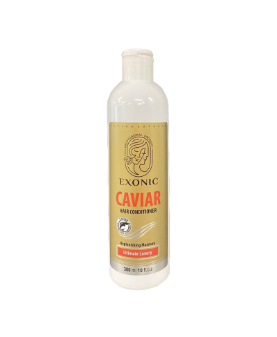 نرم کننده موی سر حاوی عصاره خاویار برند exonic 300 ml