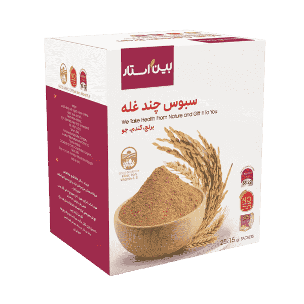 سبوس چند غله بین استار برای درمان مشکلات گوارشی