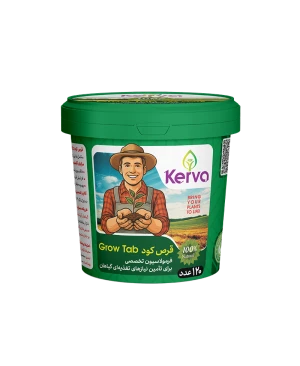 قرص کود 120 عددی برند کروا مناسب گلدان اپارتمان 120 گرمی