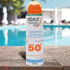 اسپری ضد افتاب spf50  ویتابلا ایتالیا